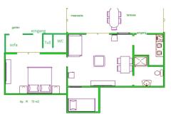 Villa Laura 50 m do mora Apartmán 4 – Ap. R foto 2