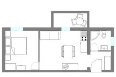 Apartmány Martinovka Apartmán 4 foto 4