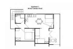 Apartmány Mira Apartmán 1 – Apartman 1 foto 1