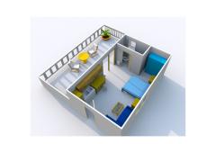 ALF apartmani RAB Apartmán 1: (2+0) – STUDIO DUO foto 2