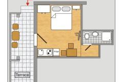 Apartmány Dora Apartmán 4 foto 2