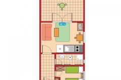 Apartmány Aniva Apartmán 2: (2+2) – A2 foto 2