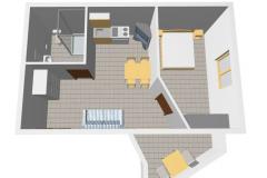 Apartmány Gogi Apartmán 3 – A3 foto 2