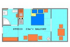 Apartmány Mihael Apartmán 2 – A 6 -2.kat foto 2