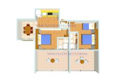 VILLA MILENKA - Apartmány Gorana Apartmán 2 – AP. A4+1 foto 3