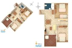 Apartmány Visković Apartmán 6 – Ap 5/ III foto 2