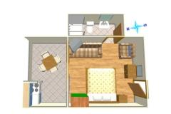 Vila Milenka, Apartmány Drago Apartmán 2 – A2+1 foto 5