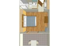 Apartmány Milana Apartmán 3 – 2.A2 foto 5