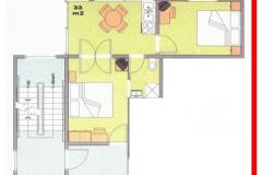 Vila Snježana Apartmán 2 – 2+2 foto 1