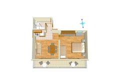 Apartmány Brajkovic Apartmán 1 – AP3 2+2 foto 4