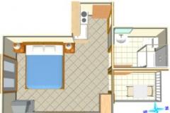 Apartmán Dům  Klaričić Apartmán 2 – Studio foto 1