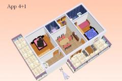 Apartmány Šapat mora Apartmán 2 foto 1