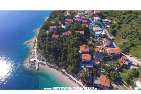 Apartmány Hrvoje Brela Chorvatsko