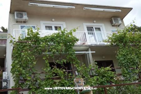 Apartmány  Ivo Pikolo Brela Chorvatsko