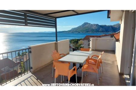 Apartmány  Mateo Pezo Omiš Chorvatsko