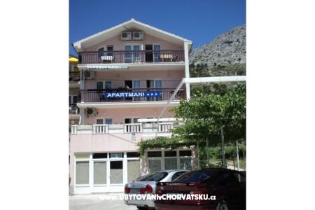 Apartmány Mihovil Omiš Chorvatsko
