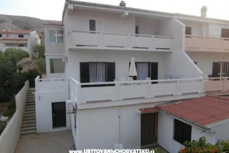 Apartmány Vinko ostrov Pag Chorvatsko