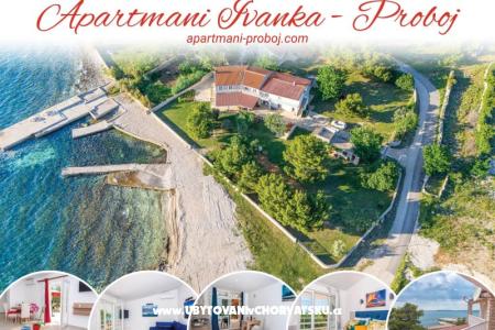 Apartmány Proboj ostrov Pag Chorvatsko