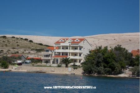Villa Leonarda ostrov Pag Chorvatsko