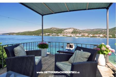 Apartmán Zoranka na pláži Trogir Chorvatsko