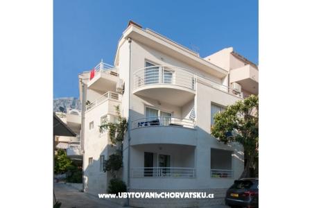 Apartmány Milana - Dům 2 Tučepi Chorvatsko