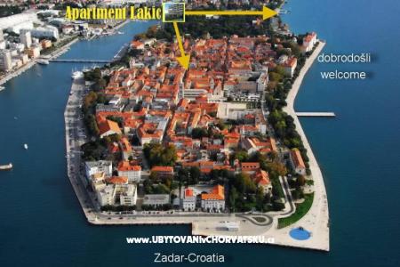 Apartmán Lakic Zadar Chorvatsko