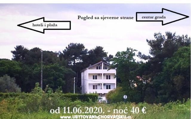 Apartmány Vranela – Ubytování Biograd Chorvatsko