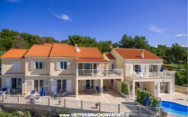 Kompleks Mirula – Ubytování Brač Chorvatsko