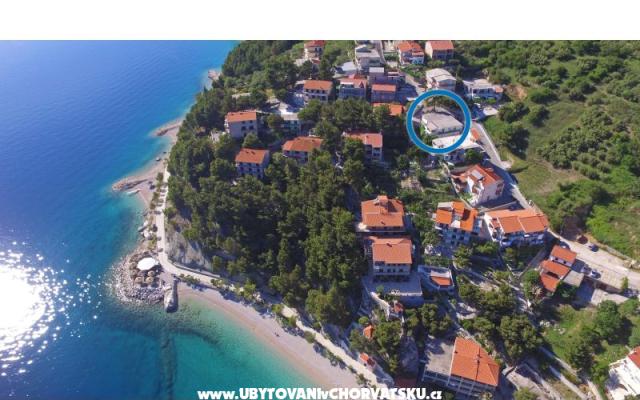 Apartmány Hrvoje – Ubytování Brela Chorvatsko