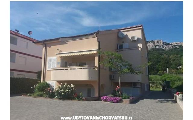 Baška Apartmány Dorić – Ubytování ostrov Krk Chorvatsko