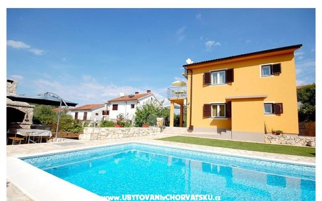 Dům Sertic – Ubytování ostrov Krk Chorvatsko