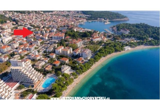 Apartmán Jurisic – Ubytování Makarska Chorvatsko