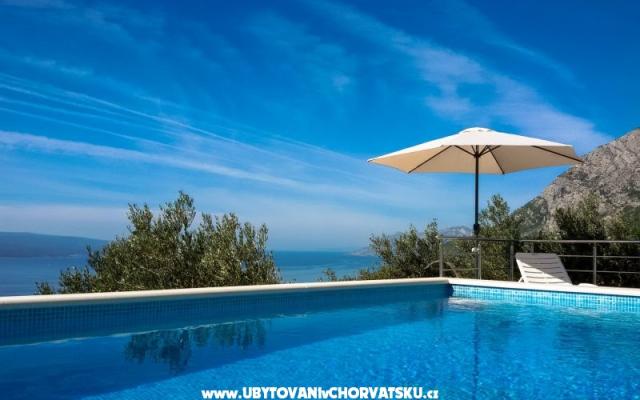 Apartmány s bazénem – Ubytování Makarska Chorvatsko