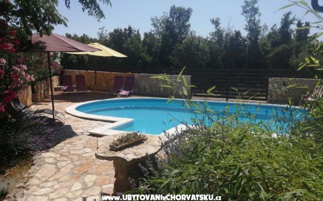 Sunny pool Apartmány – Ubytování Maslenica Chorvatsko
