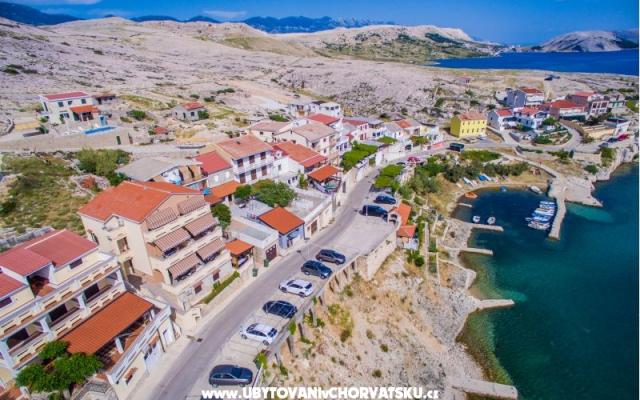 Apartmány Komešić – Ubytování Novalja – Pag Chorvatsko