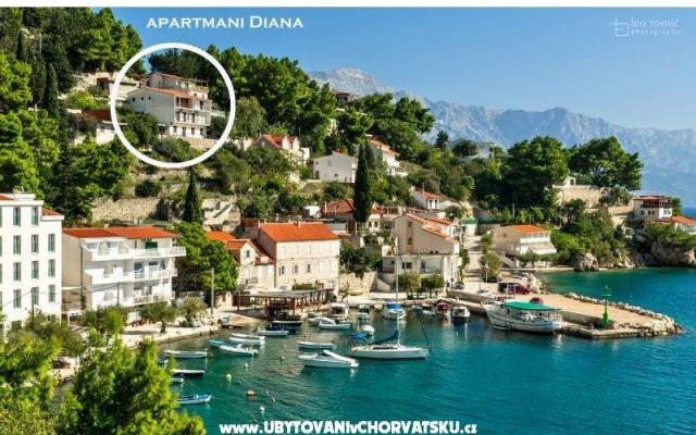 Apartmány Diana – Ubytování Omiš Chorvatsko