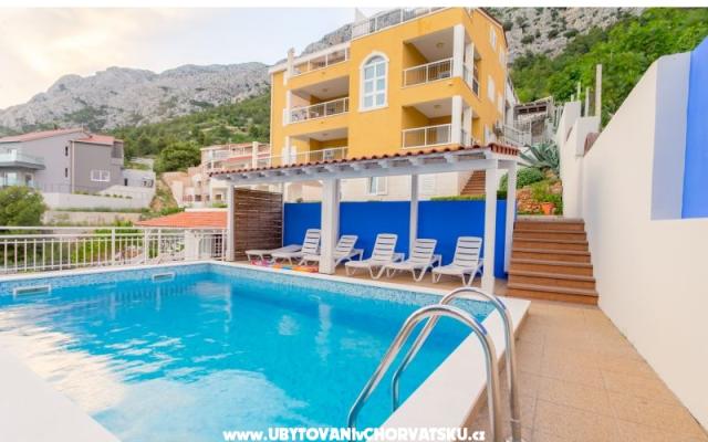 Apartmán Dodo s bazénem – Ubytování Omiš Chorvatsko