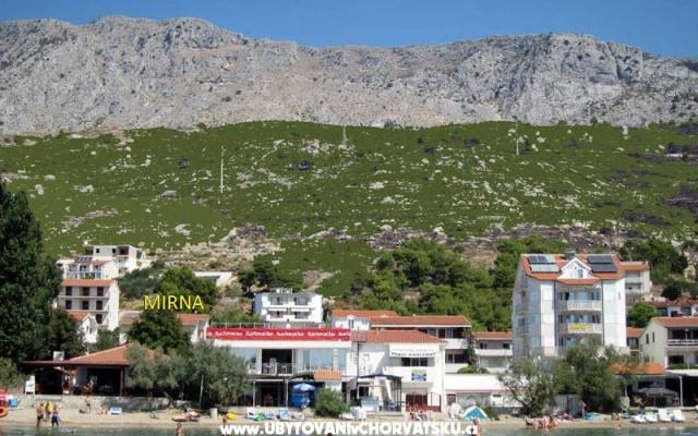 Apartmány Mirna – Ubytování Omiš Chorvatsko