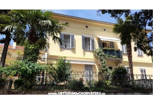 Villa Cornelia – Ubytování Opatija Chorvatsko