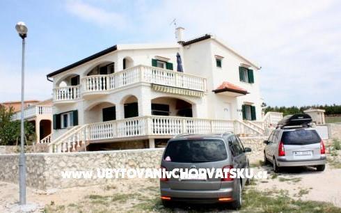 Apartmány Kovačić - Villa Mila – Ubytování ostrov Pag Chorvatsko