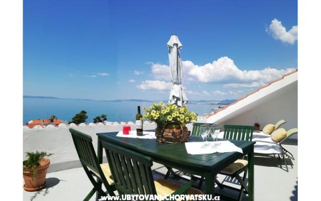 G- attic apartman – Ubytování Podstrana Chorvatsko