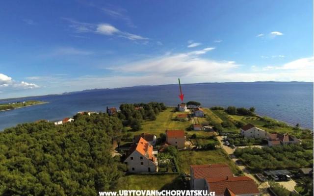 Apartmán Albicia 6+2 – Ubytování Privlaka Chorvatsko