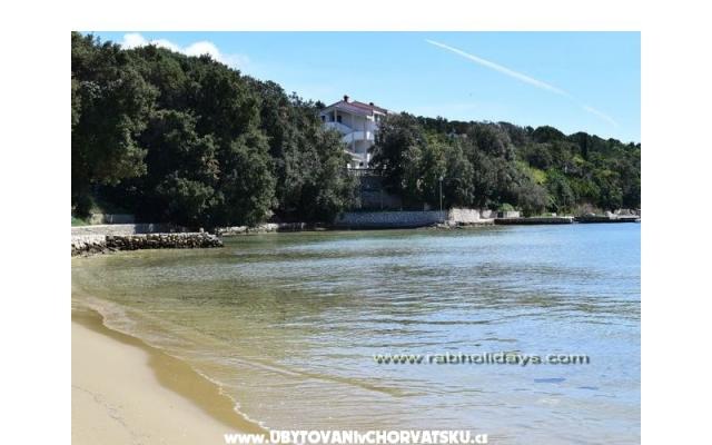 Dům Ana directly by the beach – Ubytování ostrov Rab Chorvatsko