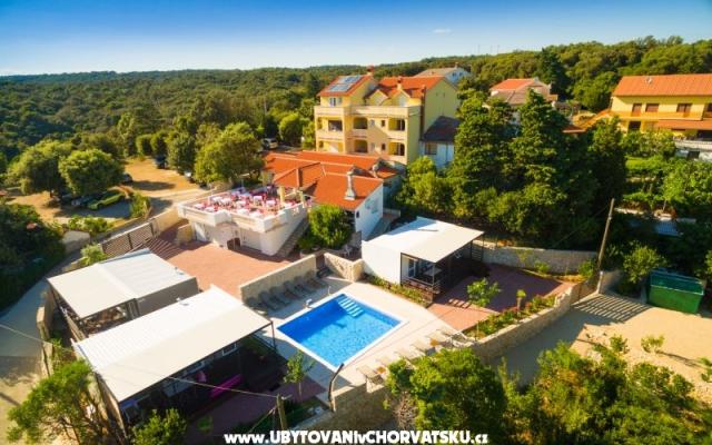 Villa Anka – Ubytování ostrov Rab Chorvatsko