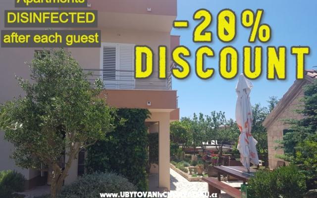 Apartmány Krešimir  OD 30 EUR – Ubytování Rogoznica Chorvatsko