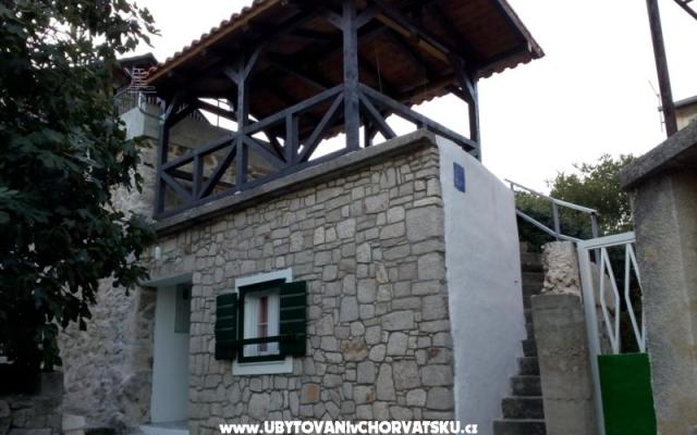 Apartmán - kamena kuća  Šparoga – Ubytování Tisno Chorvatsko
