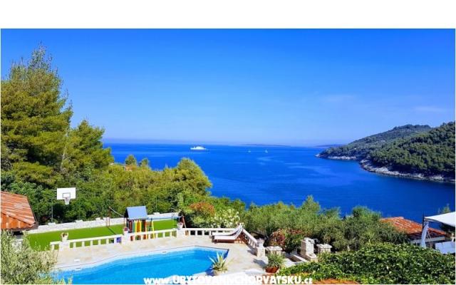 Kamenný dům-Villa Poplat – Ubytování Vela Luka – Korčula Chorvatsko