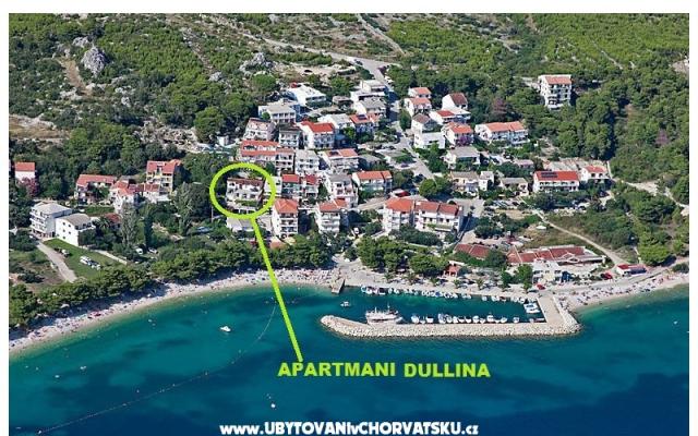 Apartmány Dullina – Ubytování Živogošče Chorvatsko