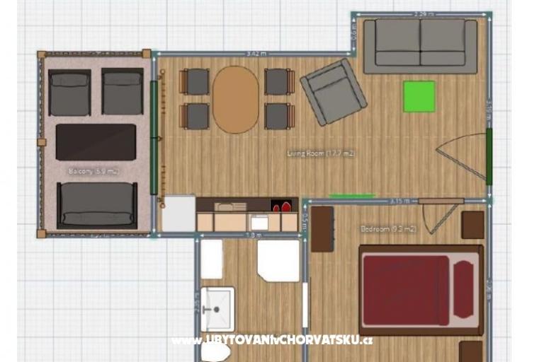 Apartmány Tamara  – foto 13