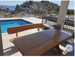 Beachfront Dm Robert s baznem - Karlobag Chorvatsko